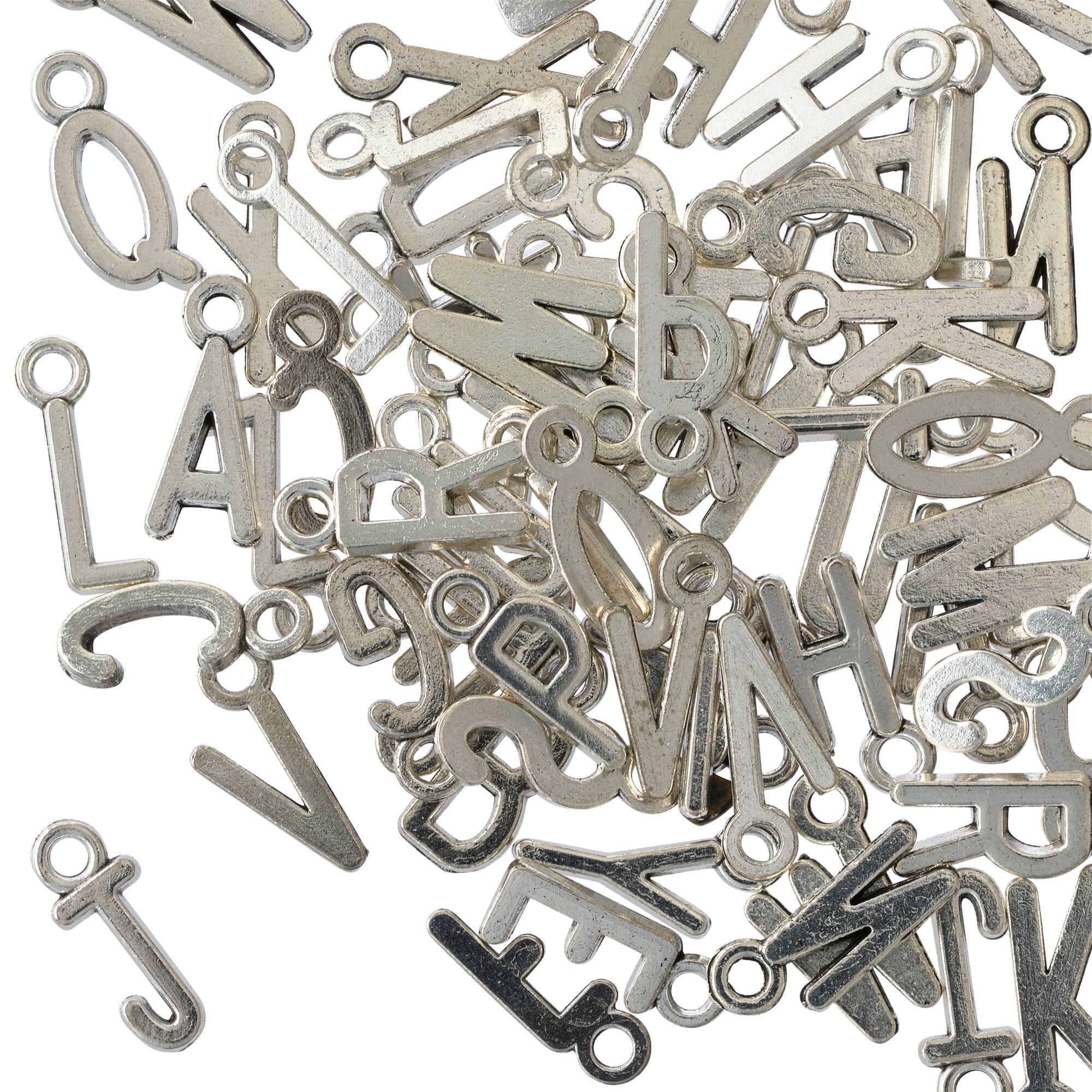 Bead Landing™ Metal Letter Charms